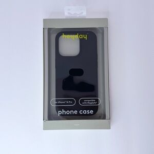 HeyDay iPhone 14 Pro Black Silicone Case